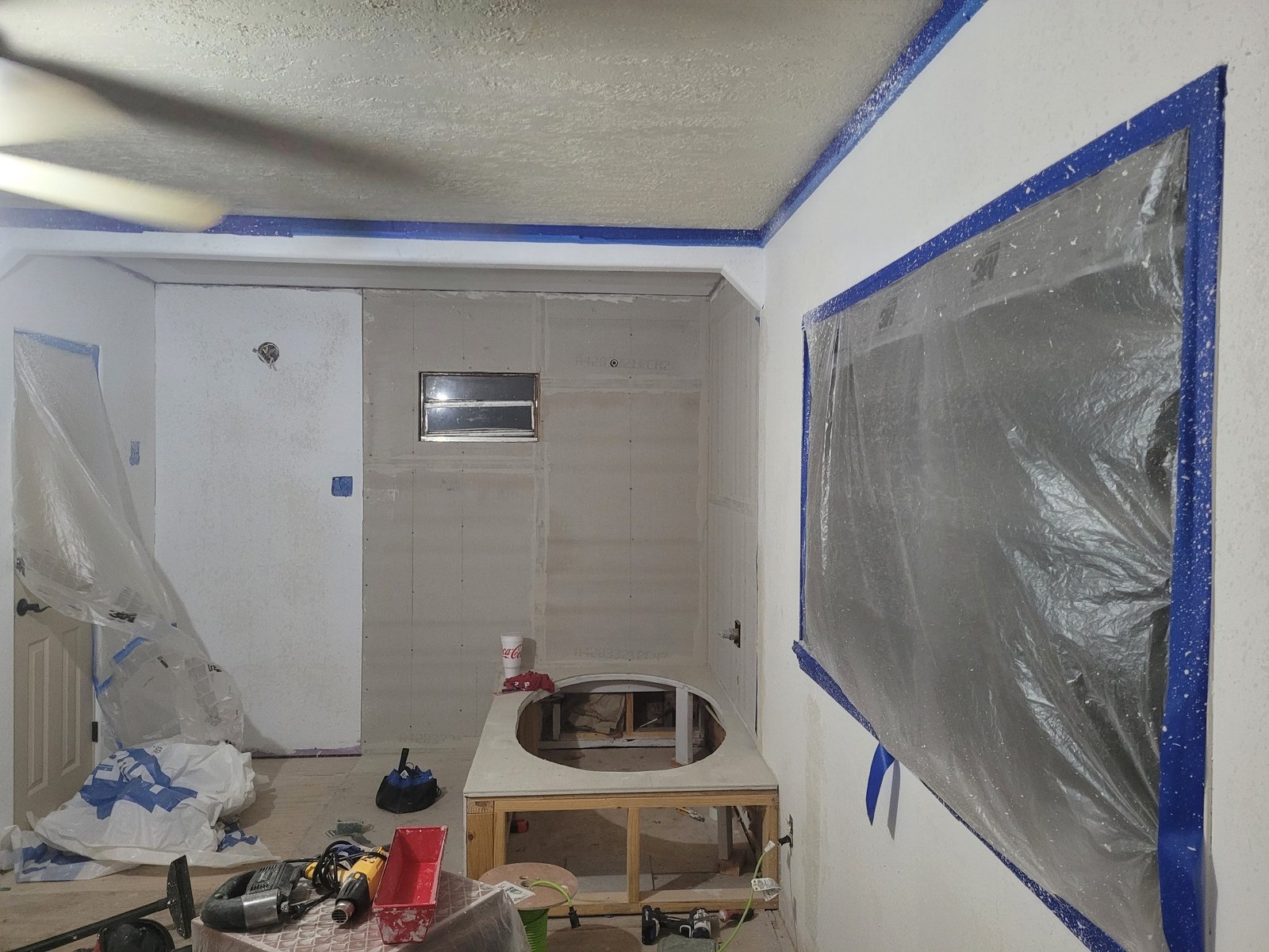 Complete bathroom renovation project photo 1