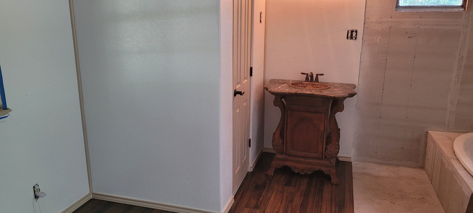 Complete bathroom renovation project photo 8