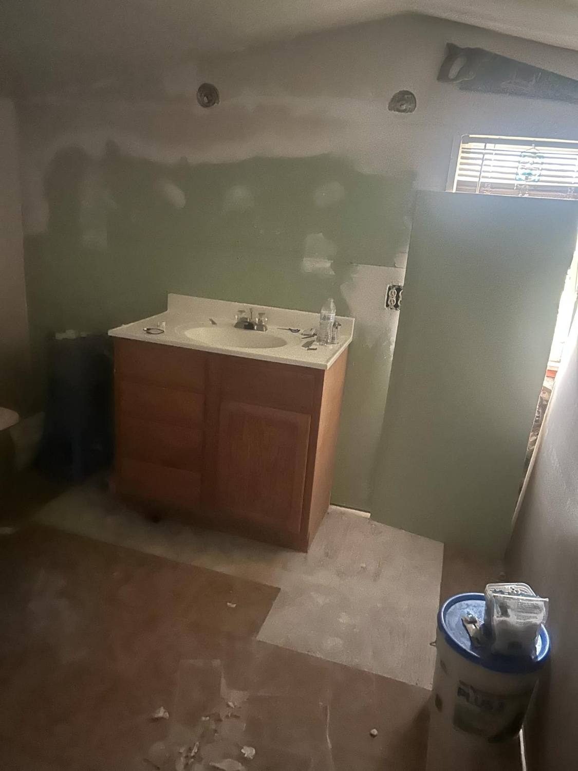 Major damage repair project view 3