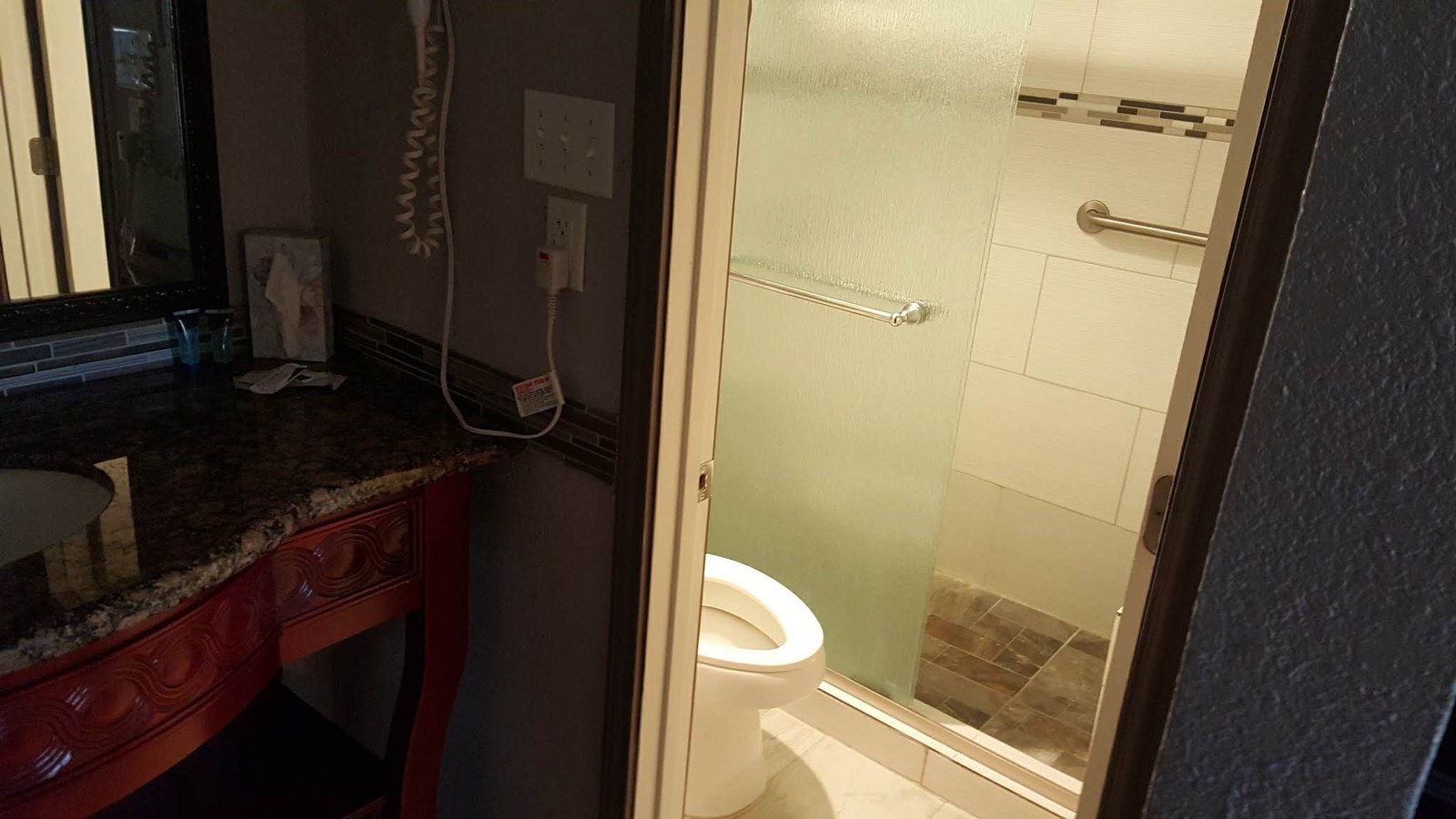 Motel room renovation project photo 17