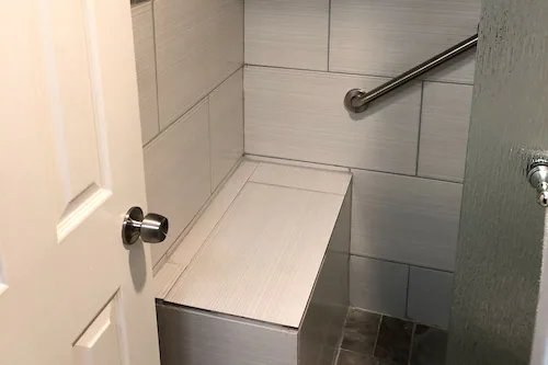 Motel room renovation project photo 20