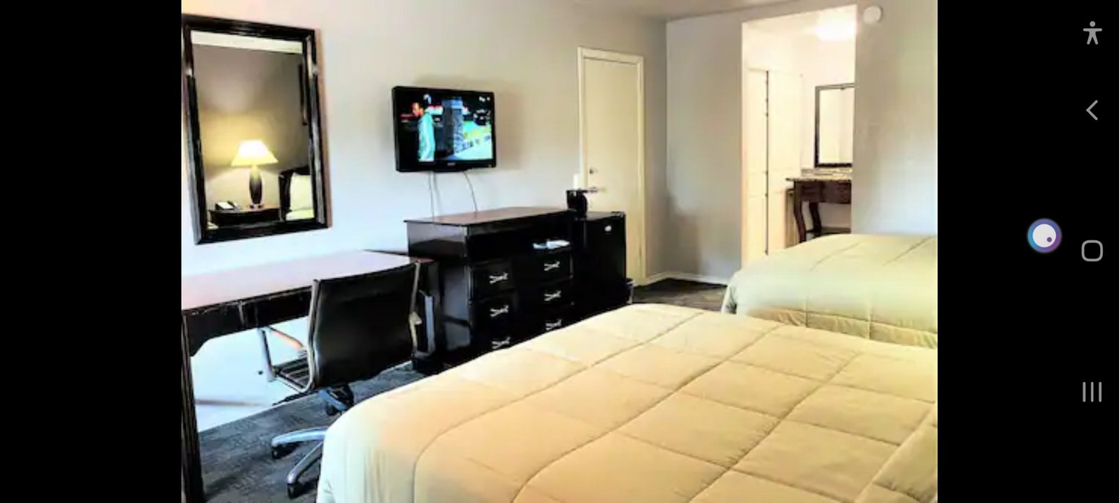 Motel room renovation project photo 36